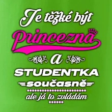 Je těžké být princezna - studentka