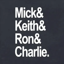 Mick Keith Ron Charlie