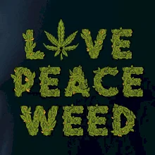 Love peace weed