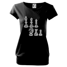 Šachové figurky kreslené