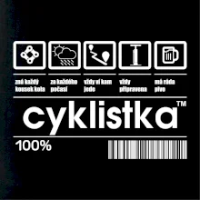 Čárový kód - Cyklistka