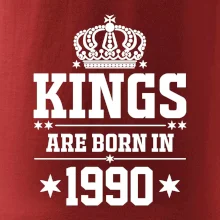 Kings are born in 1990