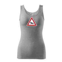 Dopravní značka - Pozor kůň běžící