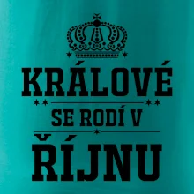 Králové se rodí v řijnu