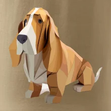 Baset slepený z papíru