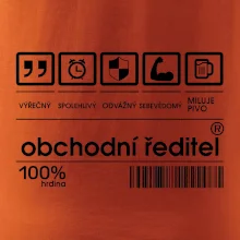 Čárový kód - Obchodní ředitel