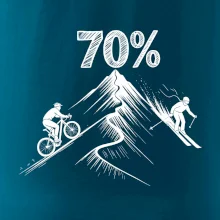 Narozeniny cyklista a lyžař 70