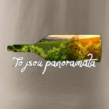 To jsou panoramata vinice