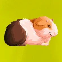 Morče - kreslené z boku