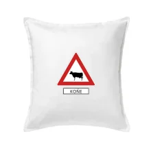 Dopravní značka - Pozor koně / kráva