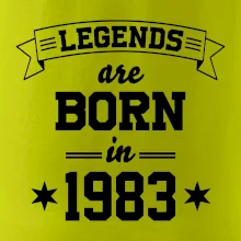 Legends are born in 1983