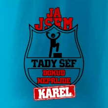 Já jsem tady šéf dokud nepřijde - Váš text