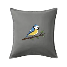 Sýkorka modřinka na větvi