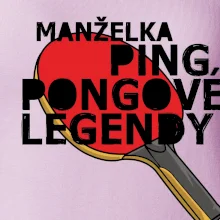 Manželka ping pongové legendy