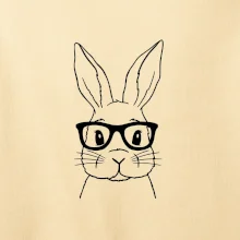 Králík s brýlemi