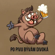 Po pivu bývám divoká