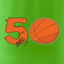 Basketball kulaté narozeniny 50
