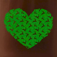 Vánoční jeleni v srdci