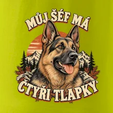 Můj šéf má čtyři tlapky - německý ovčák