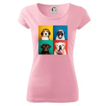 Psi štěňata koláž