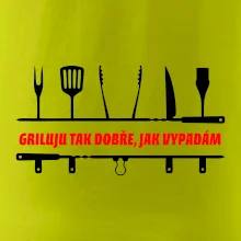 Griluju tak dobře, jak vypadám