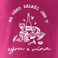 40 na věku záleží jen u sýru a vína