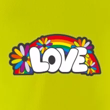 Love s duhou v pozadí