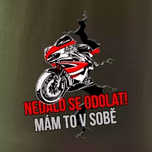 Nedalo se odolat, mám to v sobě silniční motorka