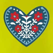 Folklor - srdce modré plné