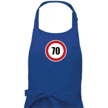 Dopravní značka - omezení rychlosti 70