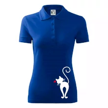 Zamilovaná kočka zezadu