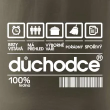 Čárový kód důchodce