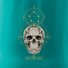 Váhy Astrologická geometrická lebka
