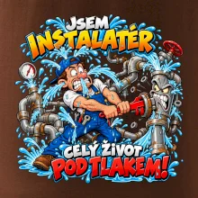 Instalatér celý život pod tlakem komiks