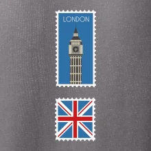 Londýn známka barevná