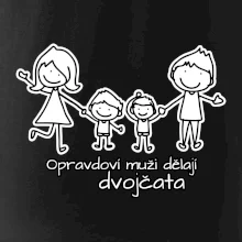 Opravdoví muži dělají dvojčata - kluk kluk