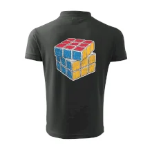 Rubikova kostka kreslená