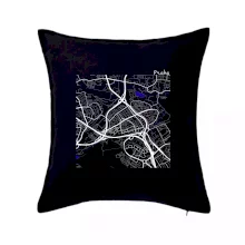 Praha - 14100 mapa s vodními toky