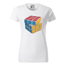 Rubikova kostka kreslená