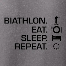 Biathlon Eat Sleep Repeat