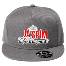 Já spím - tvoje superschopnost? rovný nápis