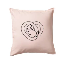 Jezevčík srdce - obrys