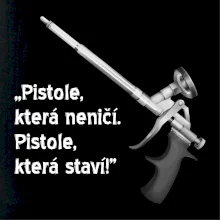 Pistole která staví