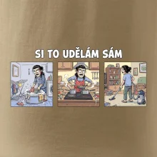 Si to udělám sám - dlouhé vlasy a knír