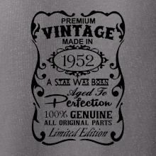 Vintage Etiketa - 1952