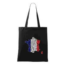 Francouzská vlajka body mapa