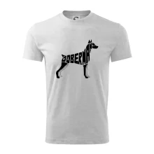 Dobrmans - nápis v tělě