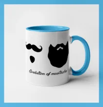 Evolution mustache Evolution mustache