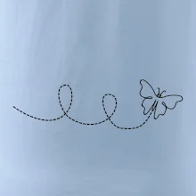 Dráha letu motýla - smyčka