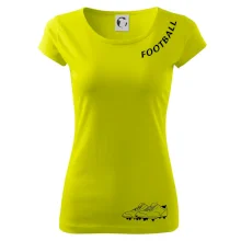 FOOTBALL nápis šikmo